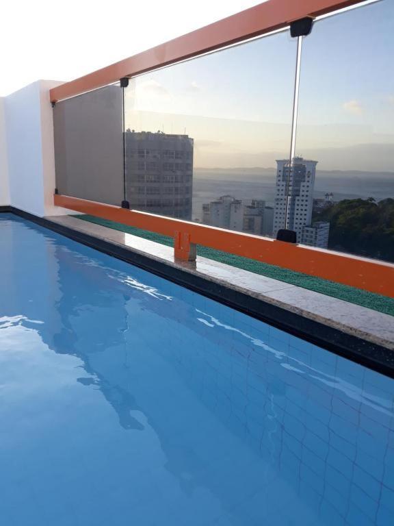 Maravilhoso Apartamento 2 Quartos Com Ofuro Porto Da Barra Salvador Summer Barra Flat Esterno foto